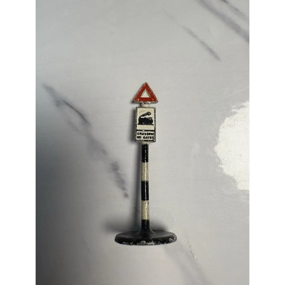 Dinky Road Signs - No Crossing Sign